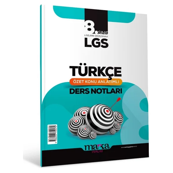 Marka Yayınları 8. Sınıf LGS Odak Noktası Türkçe Özet Konu Anlatımlı Ders Notları - Görsel 2