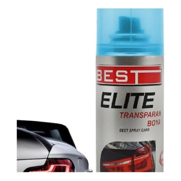 Best Elite Transparan Far Boyası 200 ML Mavi - Görsel 2