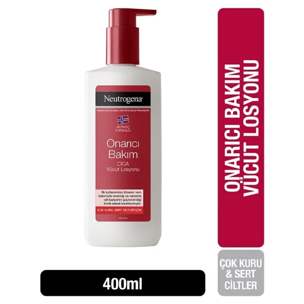 Neutrogena Onarıcı Bakım Vücut Losyonu 400ml--Saklı Guzellık-- - Görsel 2