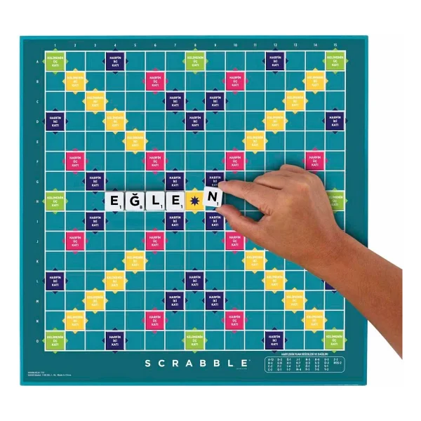Scrabble Orijinal 2'si 1 Arada Türkçe HXV98 - Görsel 3