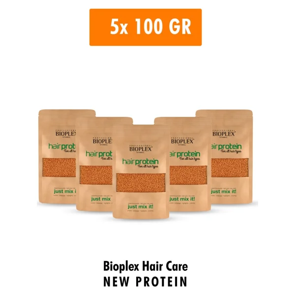 Bioplex Saç Bakım Proteini - Saç Açma ve Boya Işlemlerinde Yıpranmalara Karşı Özel Ürün 5X100 gr - - 1,0 Siyah - Görsel 4