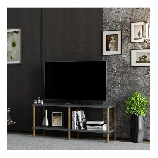 BMdekor Tv Sehpası Şota Beyaz 90 Cm - Görsel 5