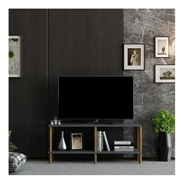 BMdekor Tv Sehpası Şota Beyaz 90 Cm - Görsel 6