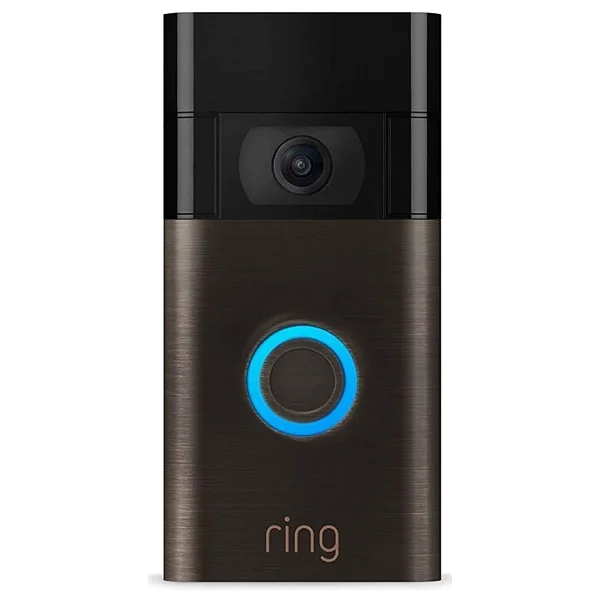 RİNG Ring Video Doorbell 1080p Akıllı Smart Görüntülü Kapı Zili Siyah - Görsel 2