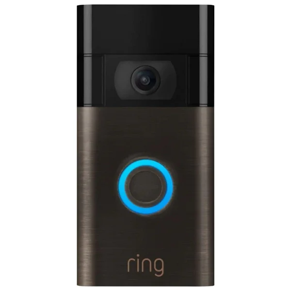 RİNG Ring Video Doorbell 1080p Akıllı Smart Görüntülü Kapı Zili Siyah - Görsel 3
