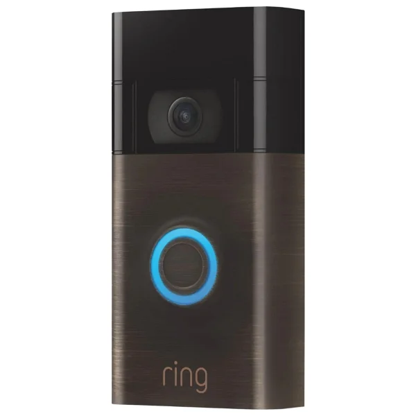 RİNG Ring Video Doorbell 1080p Akıllı Smart Görüntülü Kapı Zili Siyah - Görsel 4