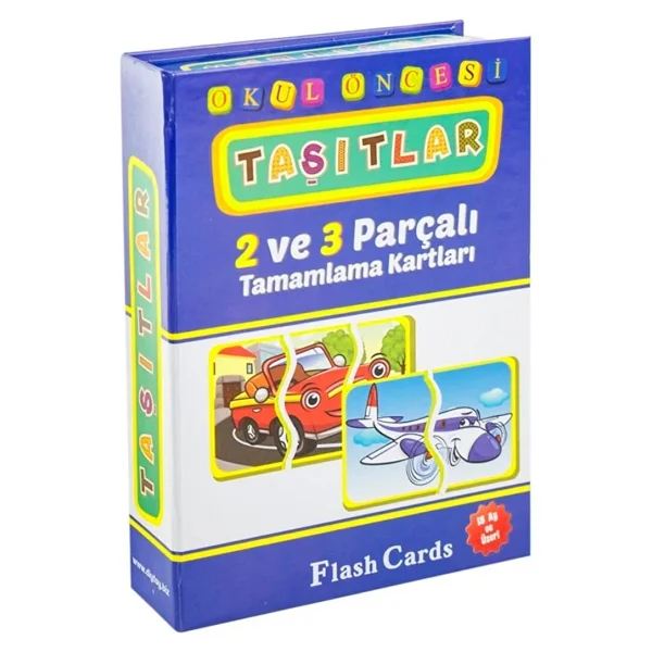 Diytoy Taşıtlar 2 ve 3 Parçalı Tamamlama Kartları 18 Ay+ - Görsel 3