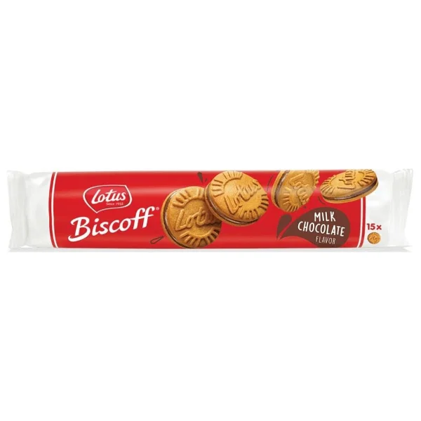 Lotus Biscoff Sütlü Çikolata Kremalı Bisküvi 150 gr - Görsel 2