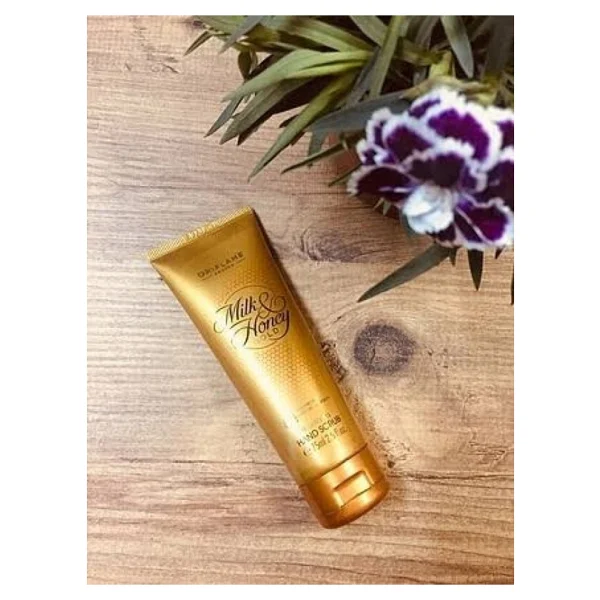 Oriflame Milk & Honey Gold Pürüzsüzleştirici El Arındırıcısı 75 ml - Görsel 3