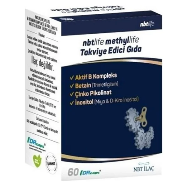 Nbt Life Methyllife 60 Kapsül - Görsel 4