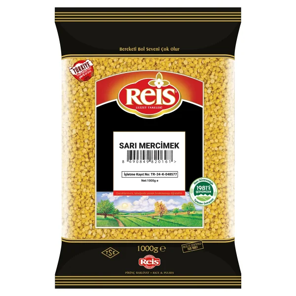 Reis Sarı Mercimek 1 kg - Görsel 2