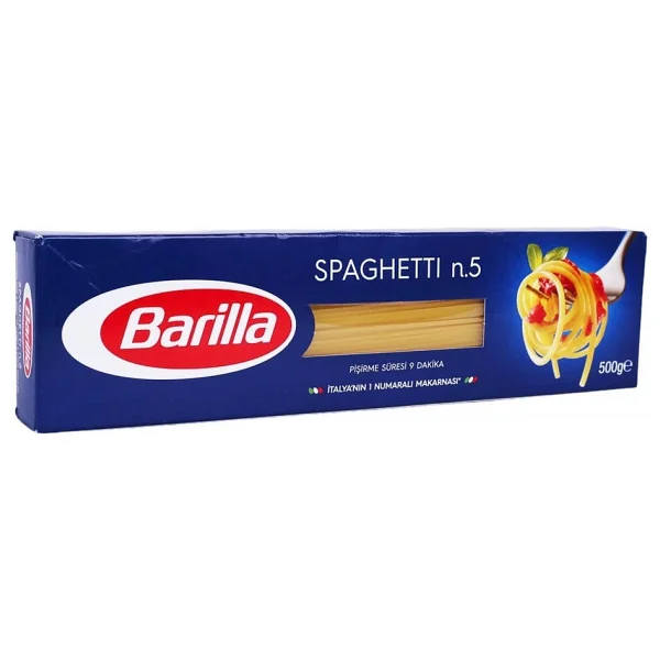 Barilla No.5 Spagetti 500 gr - Görsel 2
