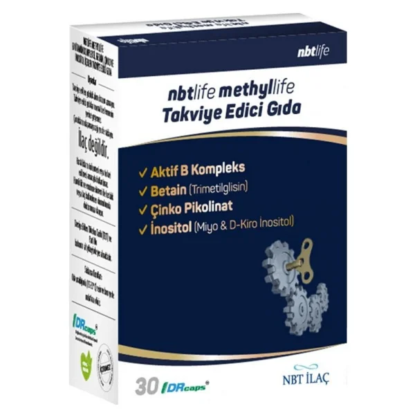 Nbt Life Methylife 30 Kapsül - Görsel 4
