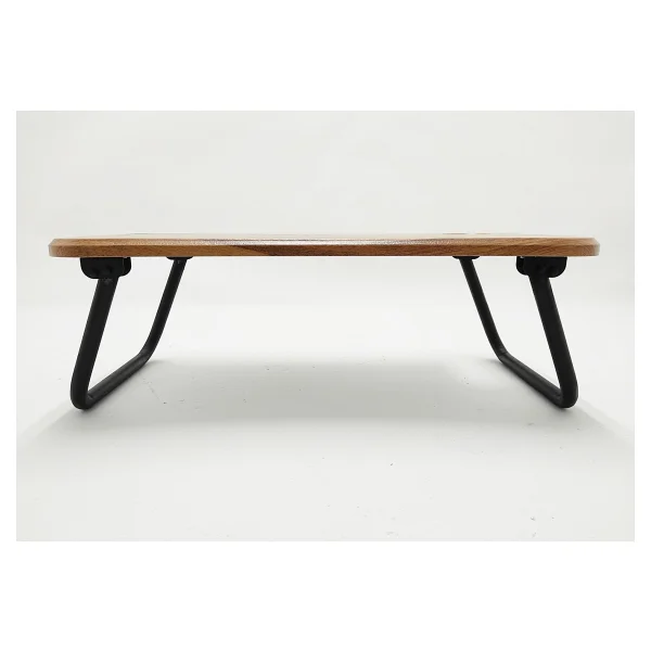 Hastunç Katlanır Portatif Laptop Sehpası Dizüstü Masası - Y: 55 cm D: 40 cm G: 60 cm - Meşe - Görsel 4