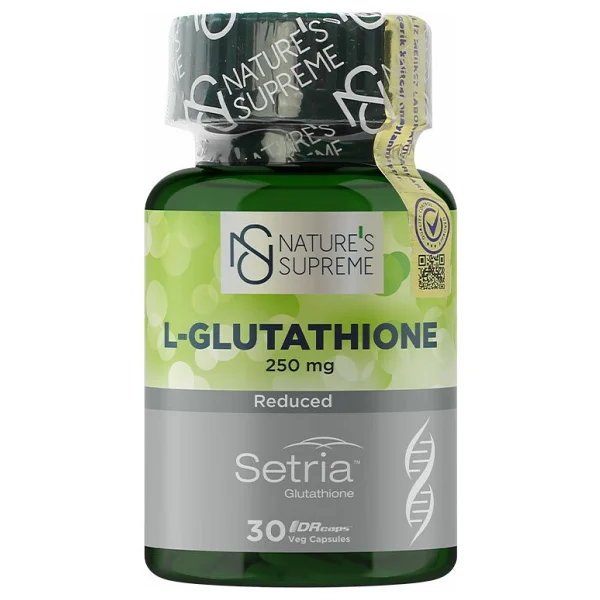 Nature's Supreme L-Glutathione 250 mg 30 Kapsül - Görsel 6