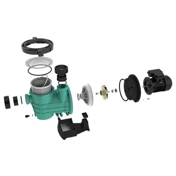 Havuz Pompası Streamer Mini 1,5 Hp 220 Volt - Görsel 2