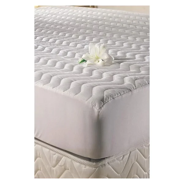 Taç Kapitoneli Fitted (Lastikli) Tek Kişilik Yatak Koruyucu Alez 100X200 - Beyaz - 100 x 200 cm - Görsel 2