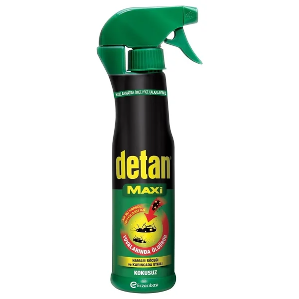 Detan Maxi Böcek İlacı Sprey 2 x 250 ML - Görsel 2