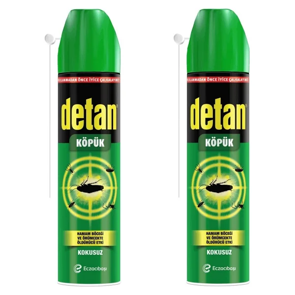 Detan Köpük Böcekkıran Kokusuz 275 ml 2'li - Görsel 3