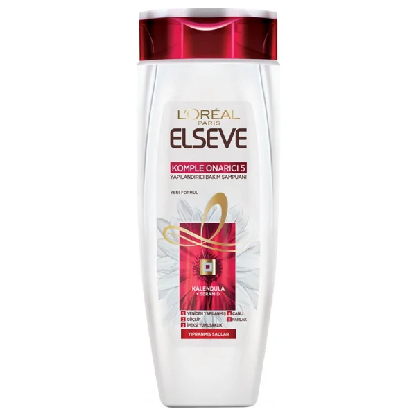 L'Oreal Paris Elseve Komple Onarıcı 5 Yapılandırıcı 520 ml Şampuanı - Görsel 2