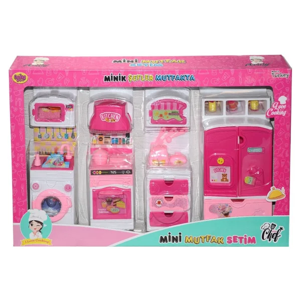 Oydaş Oyuncak Minik Şefler Mutfakta 4'lü Set 02365 - Görsel 2