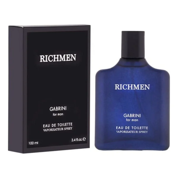 Gabrini Richmen Black EDT 100 ml Erkek Parfümü - Görsel 2