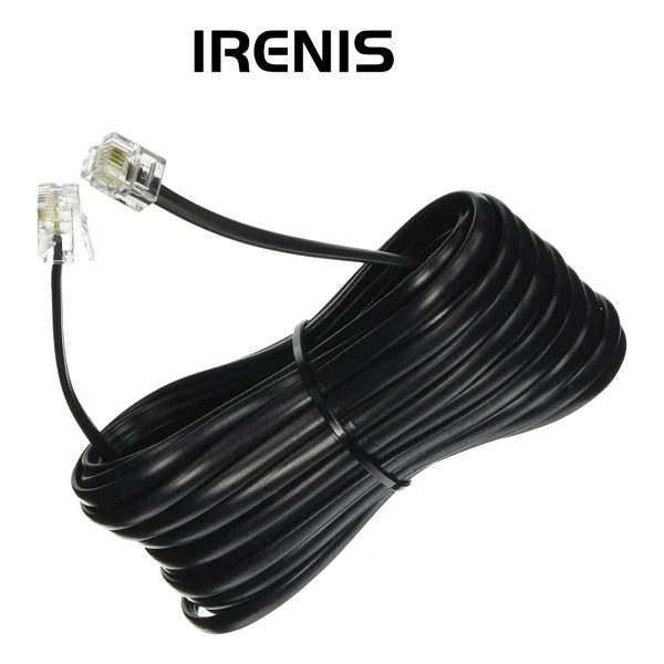IRENIS ADSL, VDSL Modem Kablosu, 15 metre (Telefon RJ11 Hat Bağlantı Kablosu) - Görsel 3