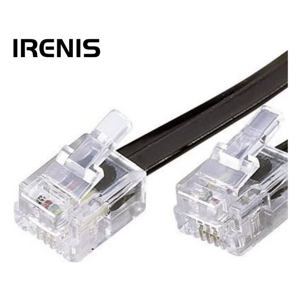 IRENIS ADSL, VDSL Modem Kablosu, 15 metre (Telefon RJ11 Hat Bağlantı Kablosu) - Görsel 4