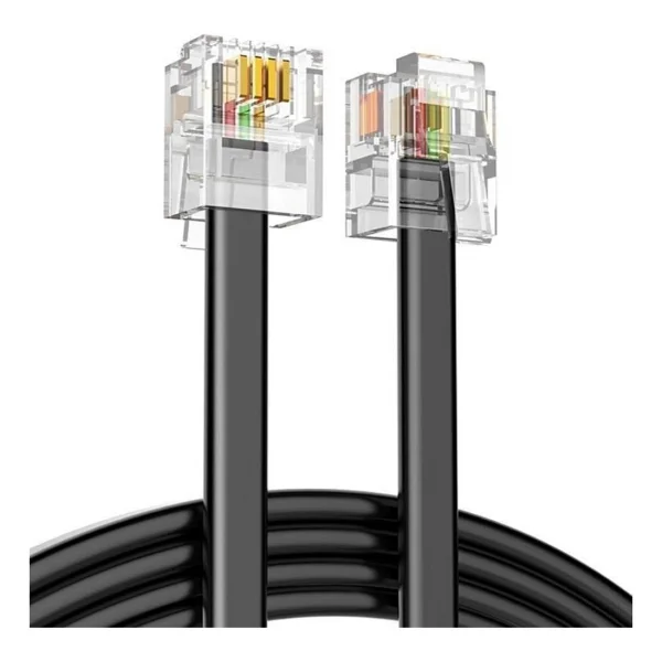 IRENIS ADSL, VDSL Modem Kablosu, 15 metre (Telefon RJ11 Hat Bağlantı Kablosu) - Görsel 5