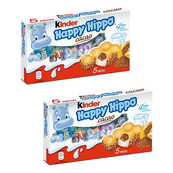 Kinder Happy Hippo 5'li Çikolata - Görsel 3