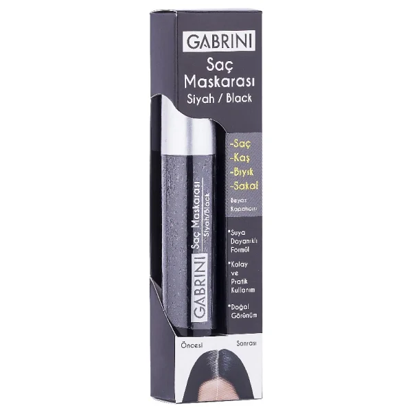 Gabrini Siyah Saç Maskarası - Görsel 4