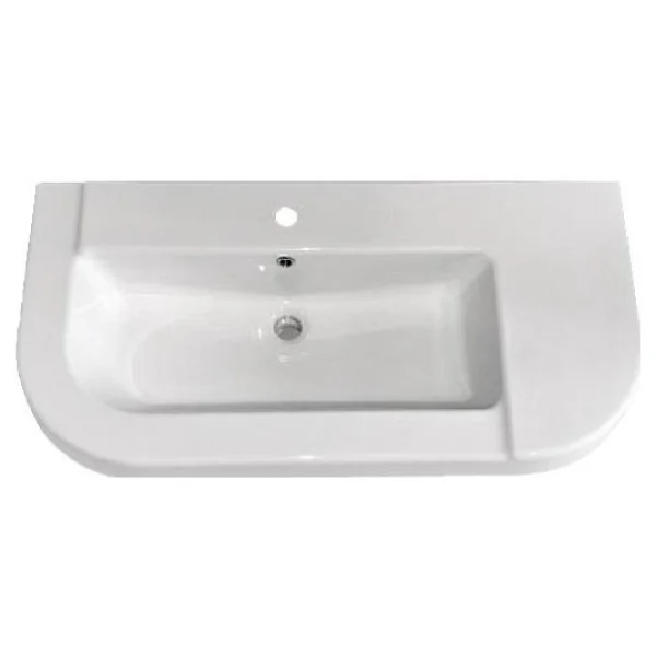 Serel 8936TDS000 Verda 48 X 95 cm Tezgah Üstü Lavabo - Görsel 3