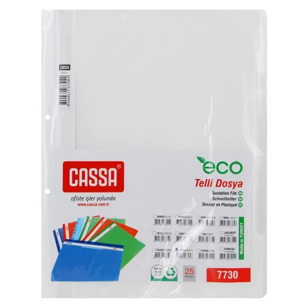 Cassa 7730 Eco Telli Dosya 50'li - Görsel 2