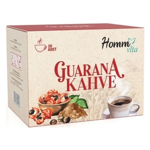 Homm Vita Guarana Kahve 30'lu - Cafe Crema - 30 Adet - Görsel 3