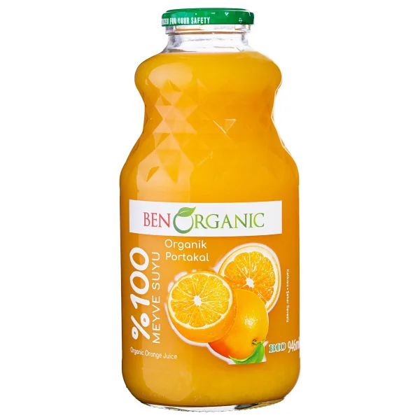 Benorganic 946 ml Portakal Suyu - Görsel 3