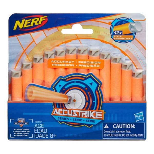 Nerf Accustrike 12 Adet Yedek Dart C0162 - Görsel 4