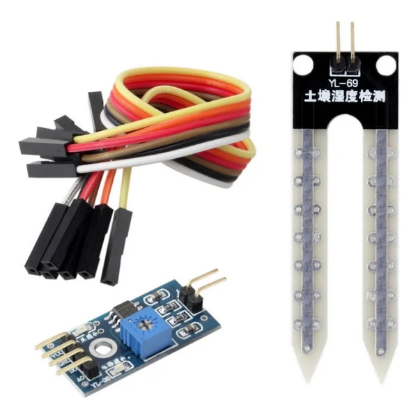 Arduino Toprak Nem Sensörü Higrometre Toprak Nem Ölçer - Görsel 2