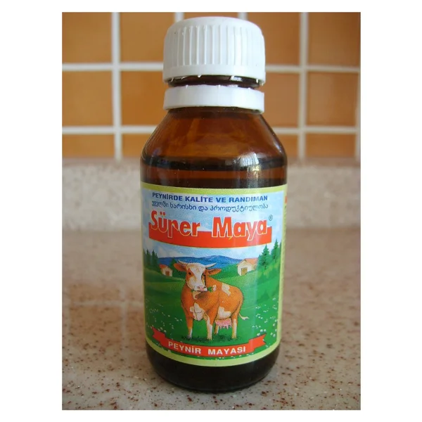 Süper Peynir Mayası 100 ml - Türkiye'de Üretilmiştir, Yüksek Verim ve Doğallık, Katkı Maddesi Yok - Görsel 3