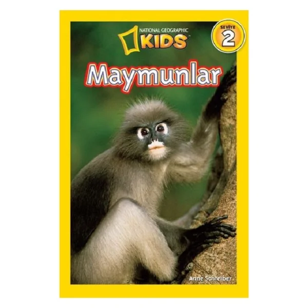National Geographic Kids - Maymunlar - Anne Schreiber - Görsel 2