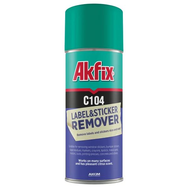 Akfix C104 200 ml Etiket Sökücü Sprey - Görsel 3