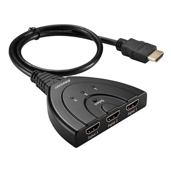 Hytech HY-HSW30 3 Port HDMI Switch - Görsel 4