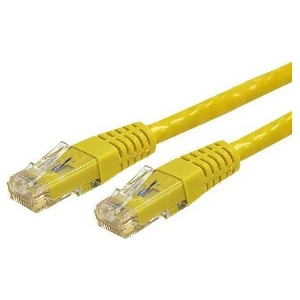 Flaxes FNK-6002S UTP 0.20 m Sarı CAT6 Patch Kablo - Görsel 2