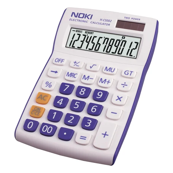 Noki H-CS002 12 Haneli Masaüstü Hesap Makinesi - Görsel 2