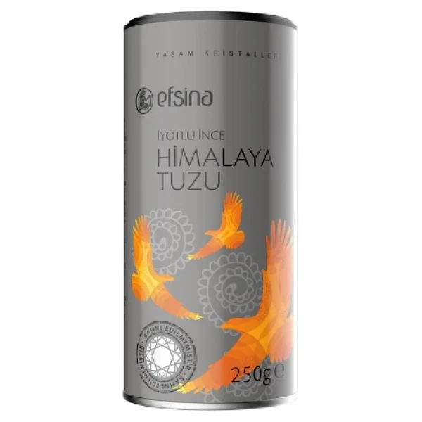 Efsina İyotlu İnce Himayala Tuzu 250 gr - Görsel 5
