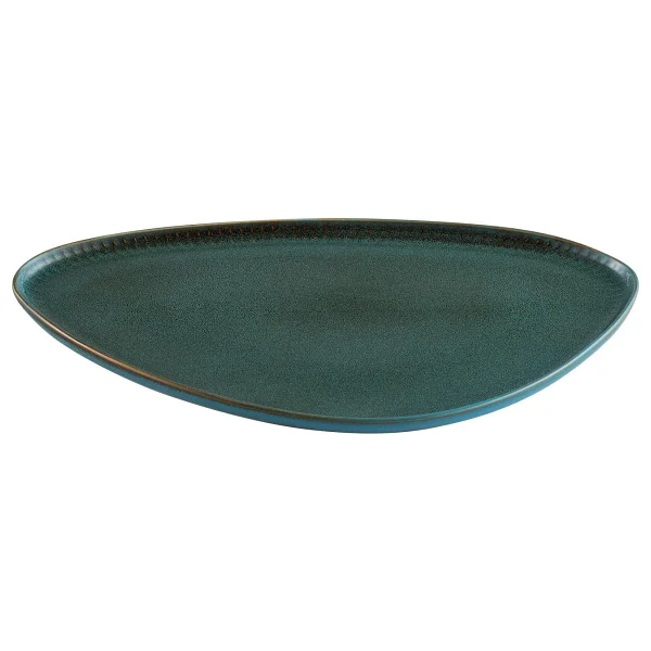 Jumbo Efes 26 cm Kayık Tabak Turkuaz - Görsel 2