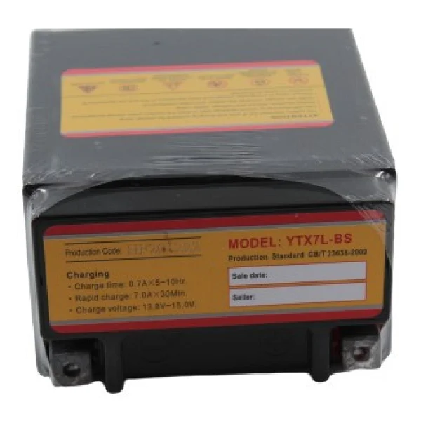 NCR YTX7L-BS 12 V 7 Ah Motosiklet Aküsü - Görsel 2