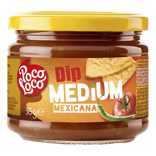Poco Loco Mexicana 315 gr Hot Salsa Sos - Görsel 2