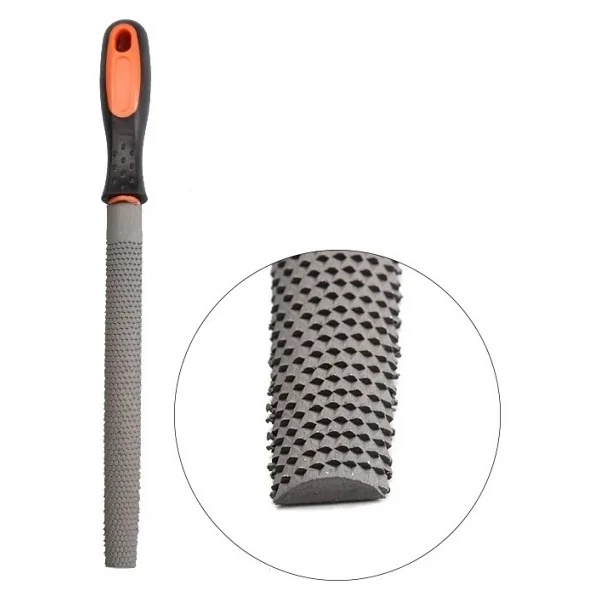 Depolife Balık Sırtı 32 Cm Ahşap Törpü Eğe Plastik Saplı Torpü Yüksek Kalite Törpüleme Gri - Görsel 8