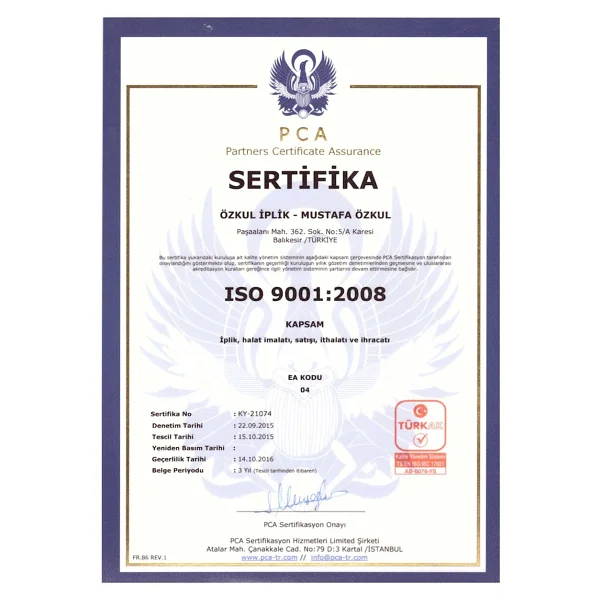Elden Hırdavat Iskota Halatı Gemici Salıncak Paraşüt Ipi Halat 14 mm 5 mt - 14 mm x 5 mt - Görsel 3