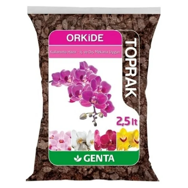 Genta 2.5 lt Orkide Toprağı - Görsel 2